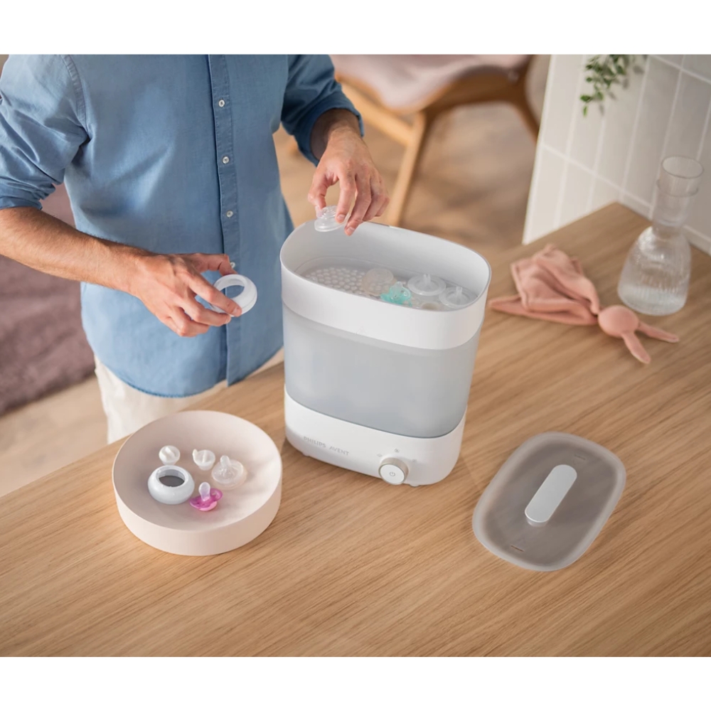 Máy tiệt trùng và sấy khô bình sữa Philips Avent SCF293.00