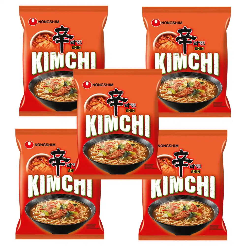 Mì cay Shin kim chi Nongshim gói 120g