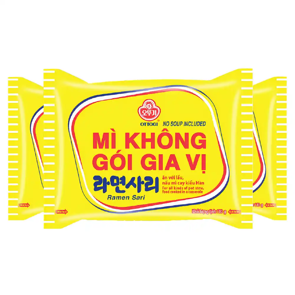 Mì không gói gia vị Ottogi gói 110g