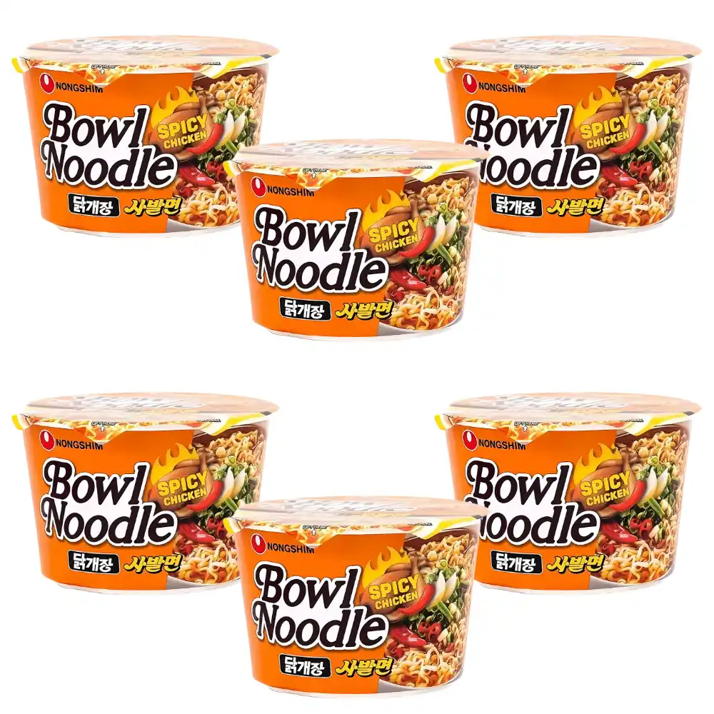 Mì Nongshim vị gà cay tô 100g