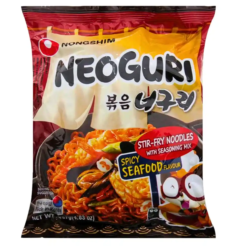 Mì xào khô cay Neoguri Nongshim gói 137g