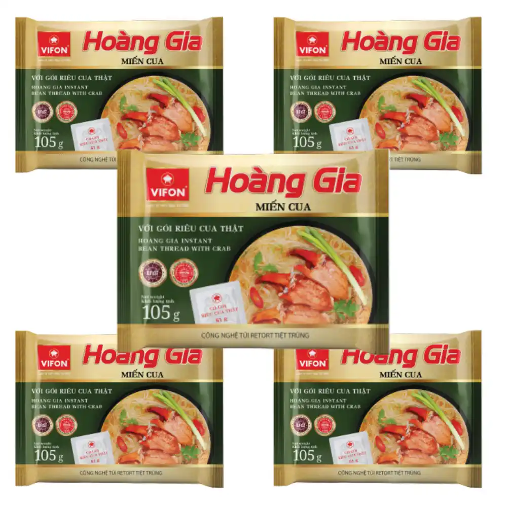 Miến cua/thịt bằm Vifon Hoàng Gia gói 105g