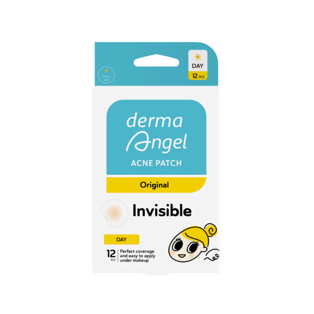 Miếng dán mụn Derma Angel dùng cho ngày & đêm 18 miếng và ngày/dêm 12 miếng