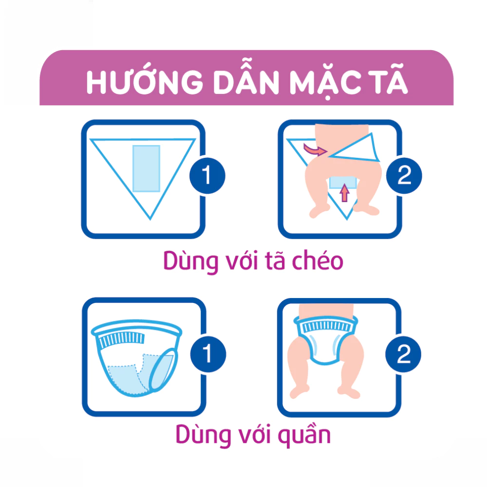 Miếng lót/tã dán/tã quần Bobby size NB1108/NB260/NB70/S/M/L/XL/XXL/XXXL cho bé từ dưới 5kg - 35kg