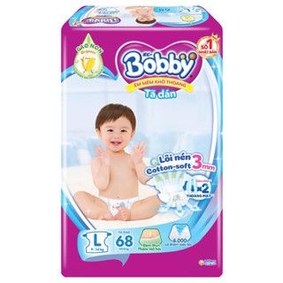 Miếng lót/tã dán/tã quần Bobby size NB1108/NB260/NB70/S/M/L/XL/XXL/XXXL cho bé từ dưới 5kg - 35kg