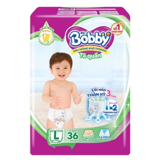 Miếng lót/tã dán/tã quần Bobby size NB1108/NB260/NB70/S/M/L/XL/XXL/XXXL cho bé từ dưới 5kg - 35kg