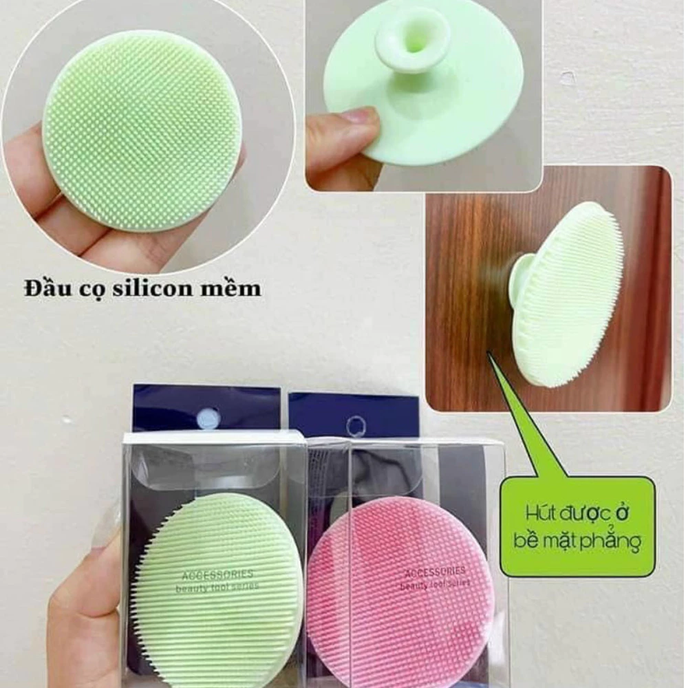 Miếng rửa mặt Vacosi Silicone Cleansing Pad 1 miếng