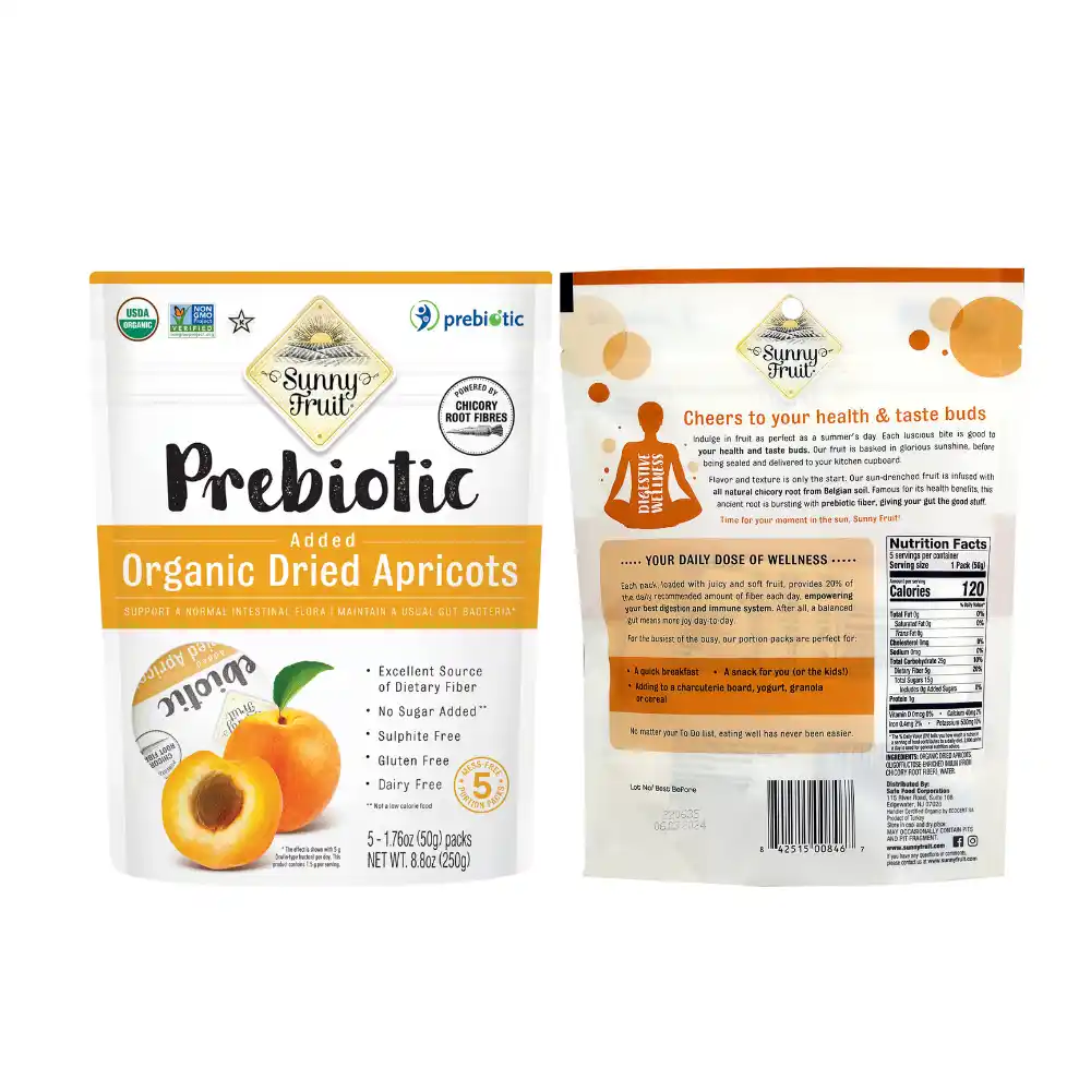 Mơ/Sung khô hữu cơ bổ sung Prebiotic Sunny Fruit 250g