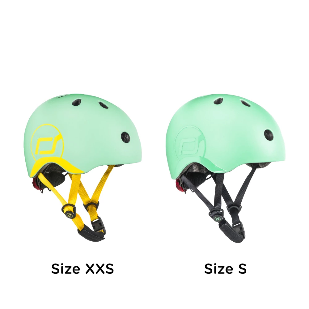Mũ đội đầu cho bé Scoot and Ride size XXS/S (kiwi)