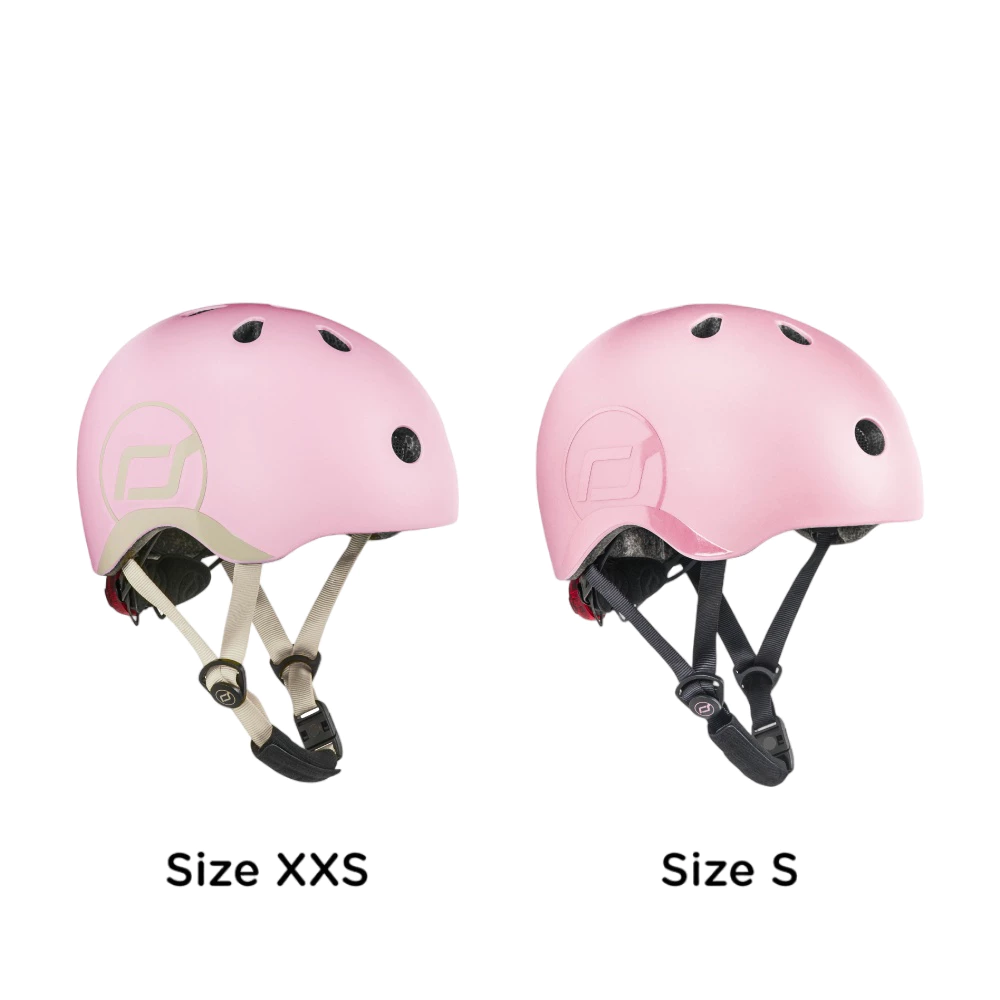Mũ đội đầu cho bé Scoot and Ride size XXS/S (rose)