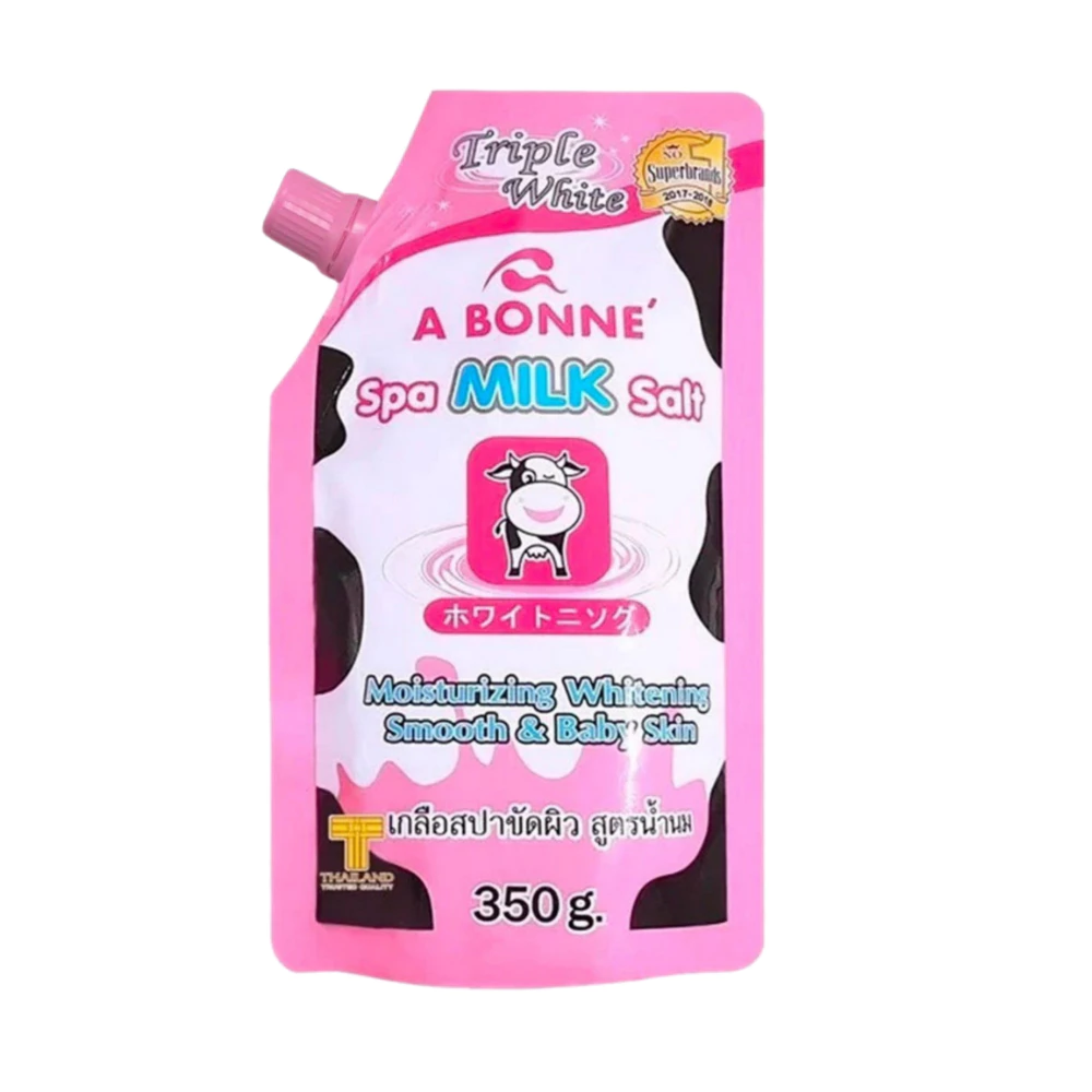 Muối tắm A Bonne sữa bò /sữa chua làm sáng & mềm mịn da 350g