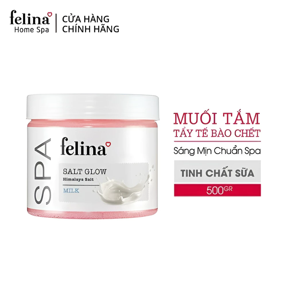 Muối tắm tẩy tế bào chết felina 500g