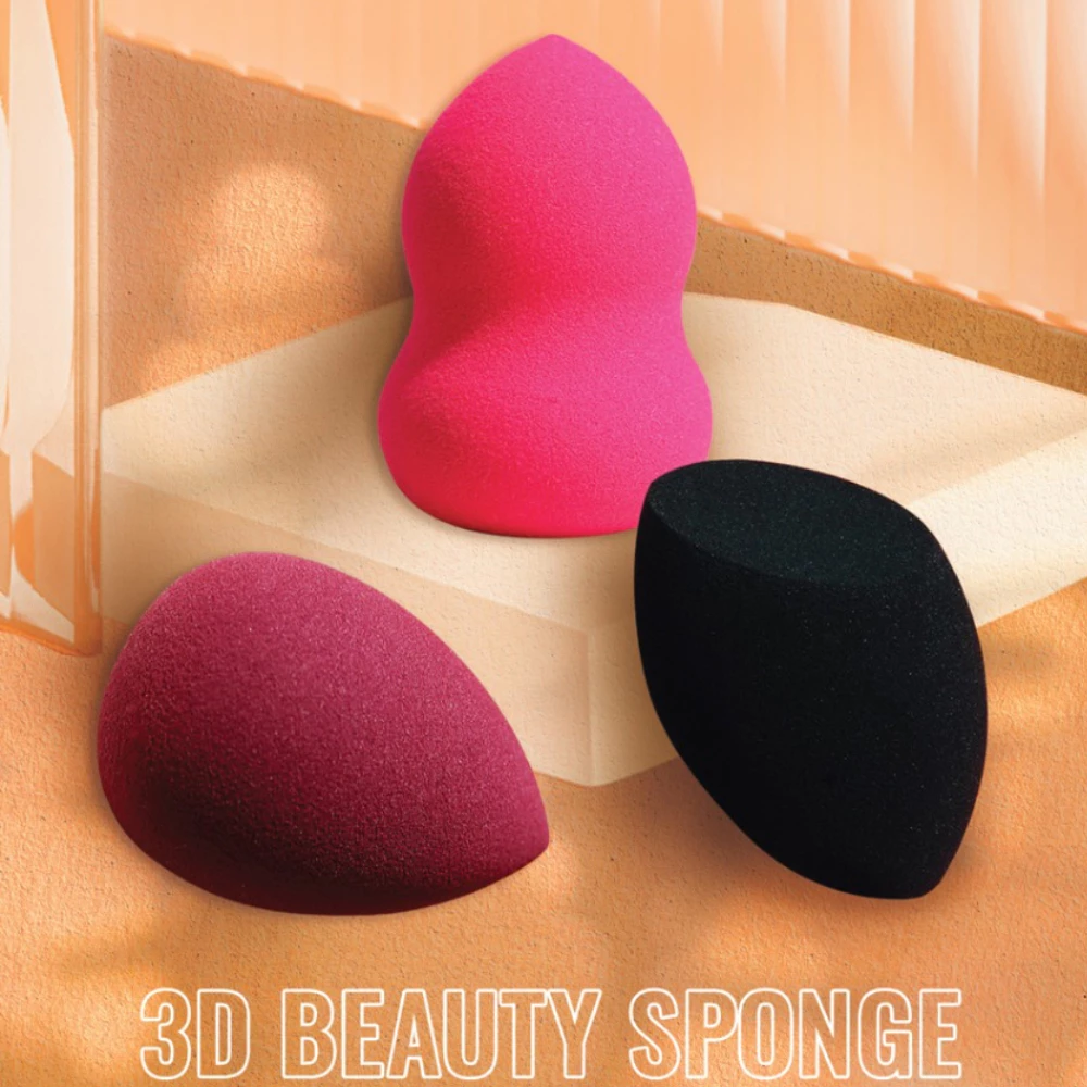 Mút trang điểm Horus 3D Beauty Sponge hình giọt nước/hình hồ lô/vạt chéo