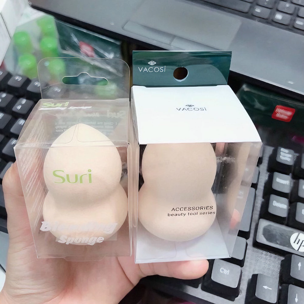 Mút trang điểm Suri hình hồ lô