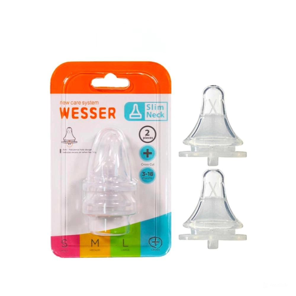 Núm vú cổ hẹp Wesser có nhiều size