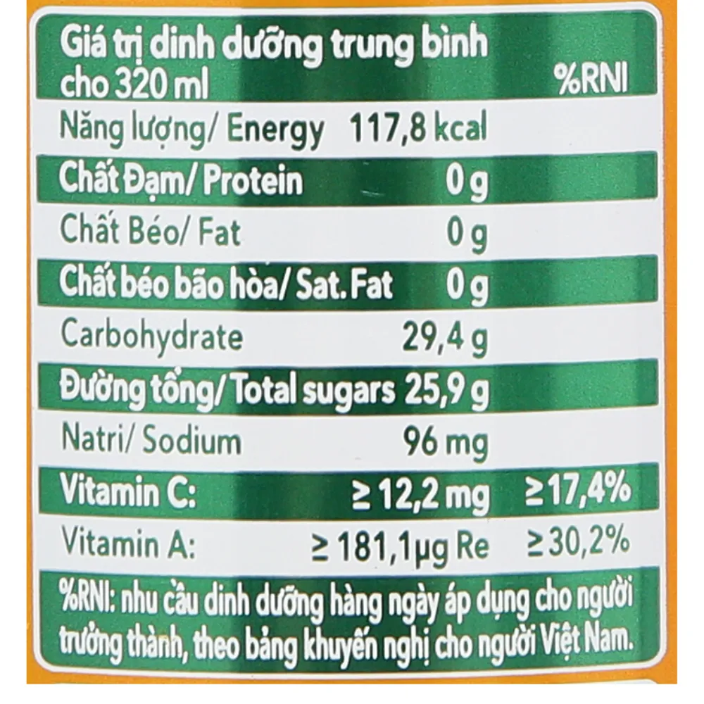 Nước cam ép Twister 320ml