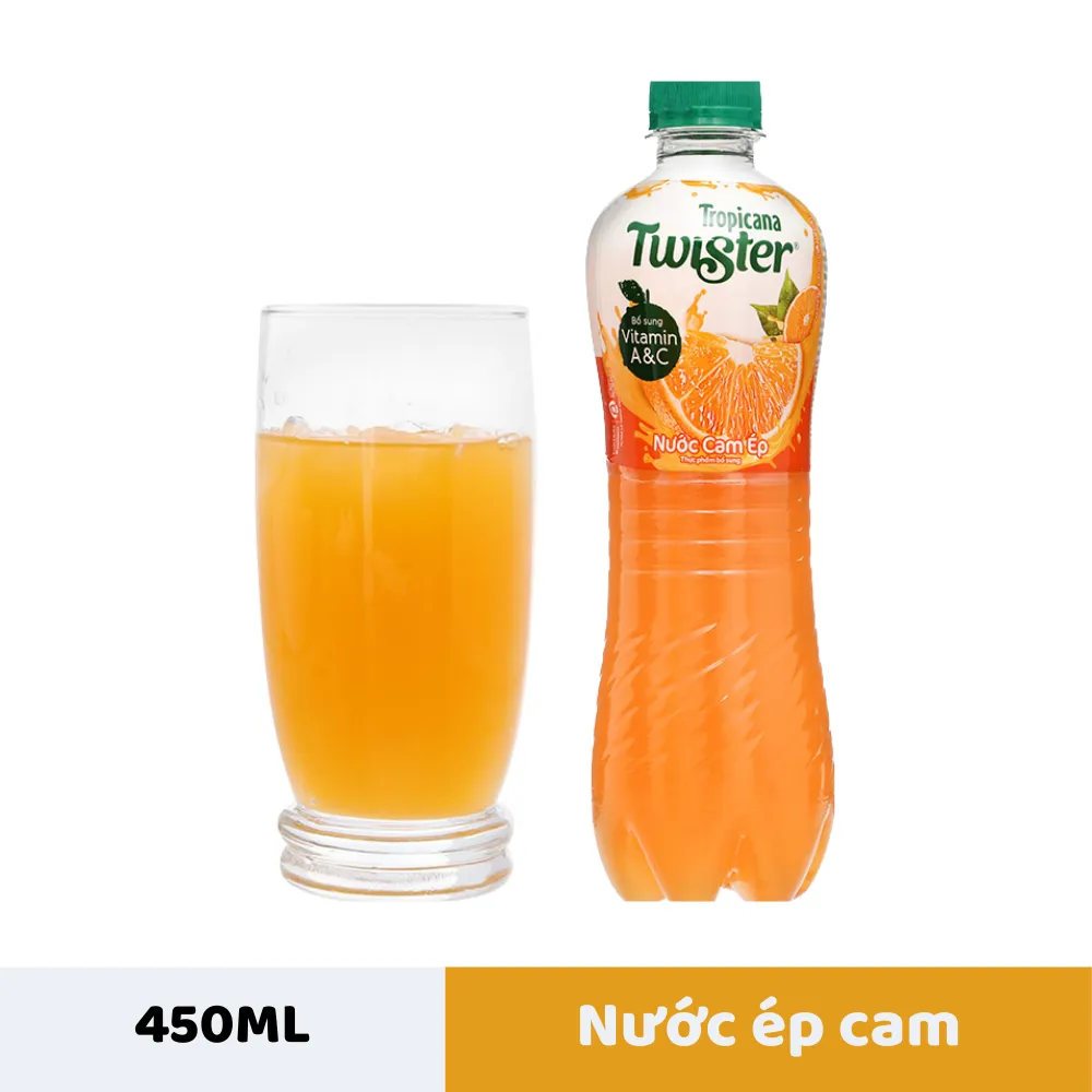 Nước cam ép Twister 450ml