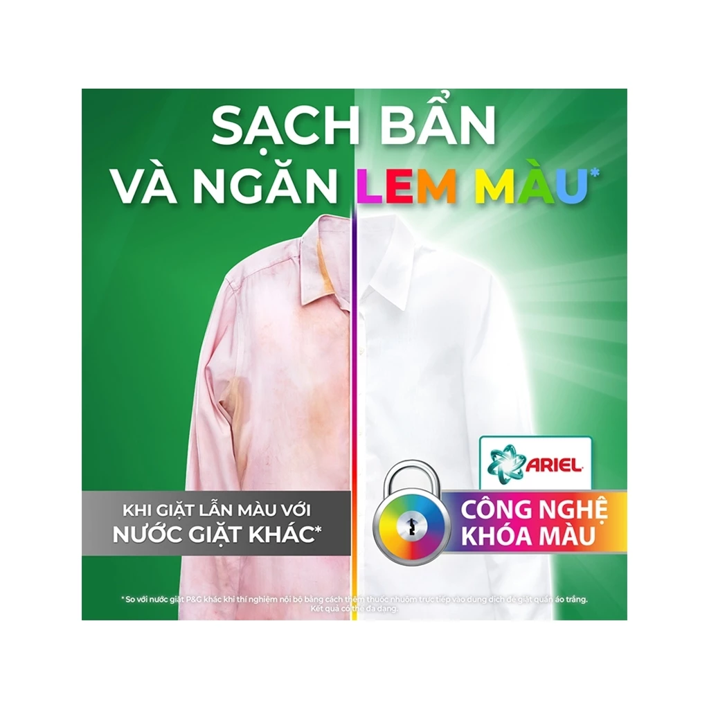 Nước giặt Ariel chuyên gia cửa trên dịu nhẹ cho da nhạy cảm túi 3.2kg