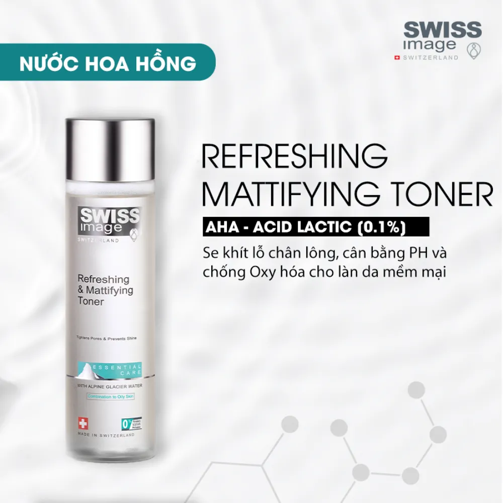 Nước hoa hồng Swiss Image 200ml