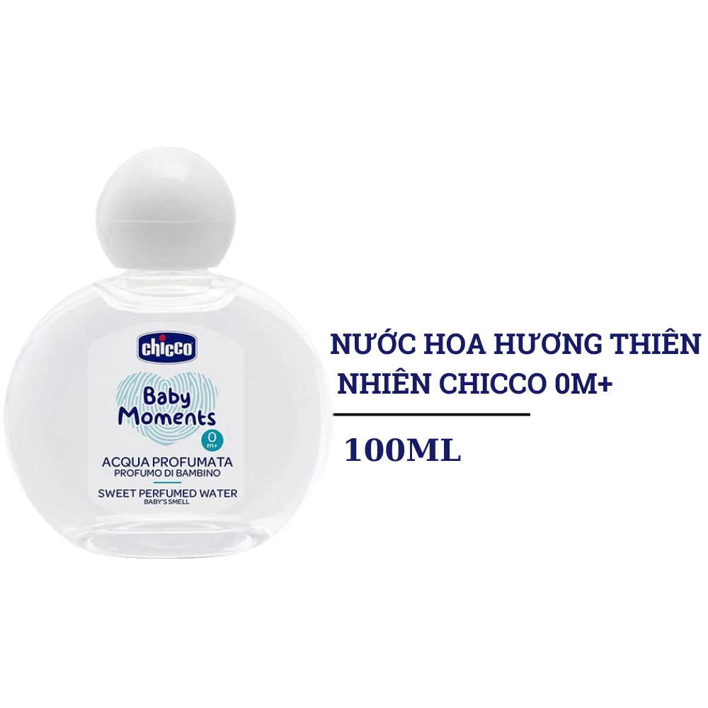 Nước hoa hương nước hoa tự nhiên 0M+ Chicco 100ml