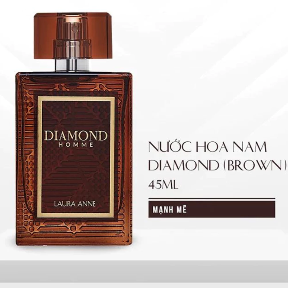 Nước hoa nam Diamond Homme (đen) /brown (nâu) /dark blue (xanh) 45ml