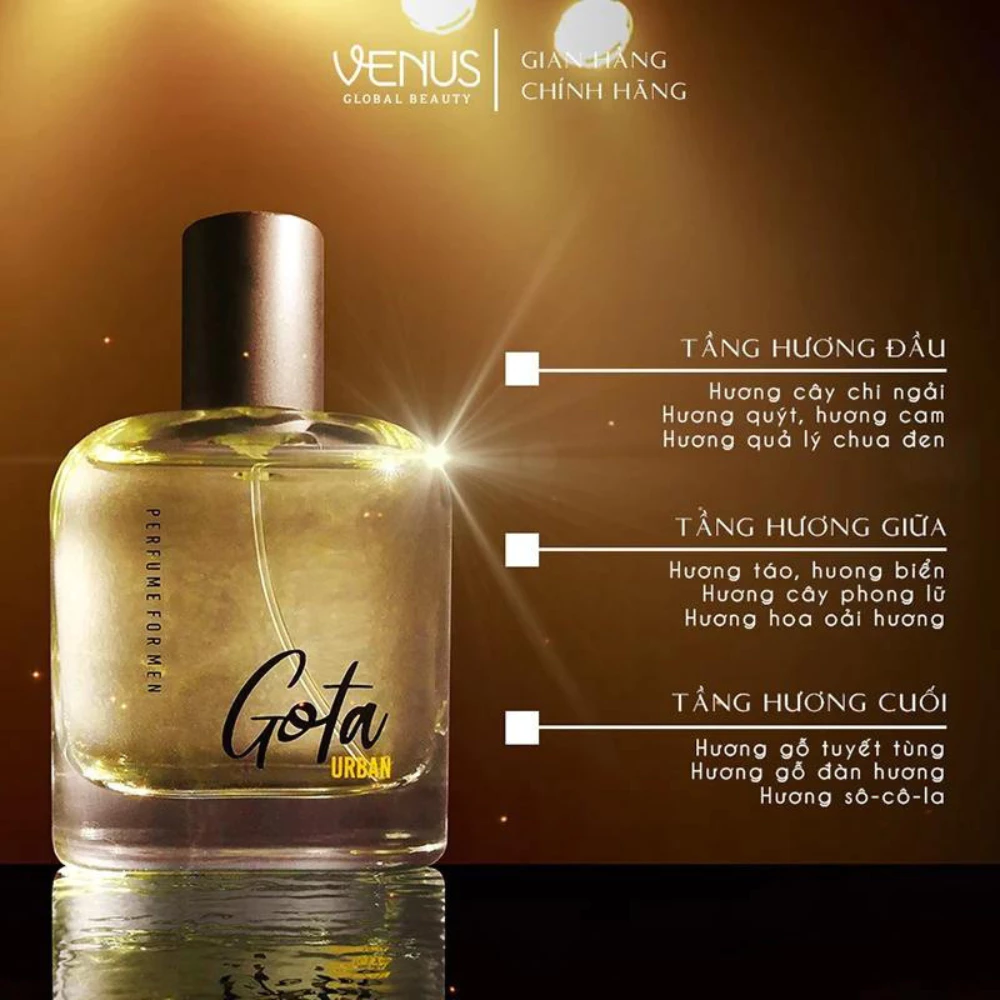 Nước hoa nam Gota Iconic /Urban Eau de Parfum 50ml