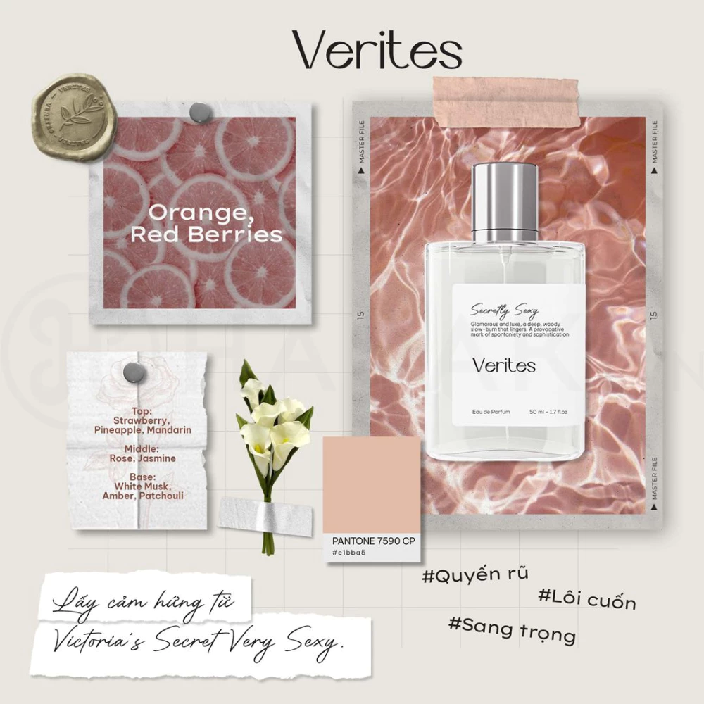 Nước hoa nam /nữ Verites 50ml