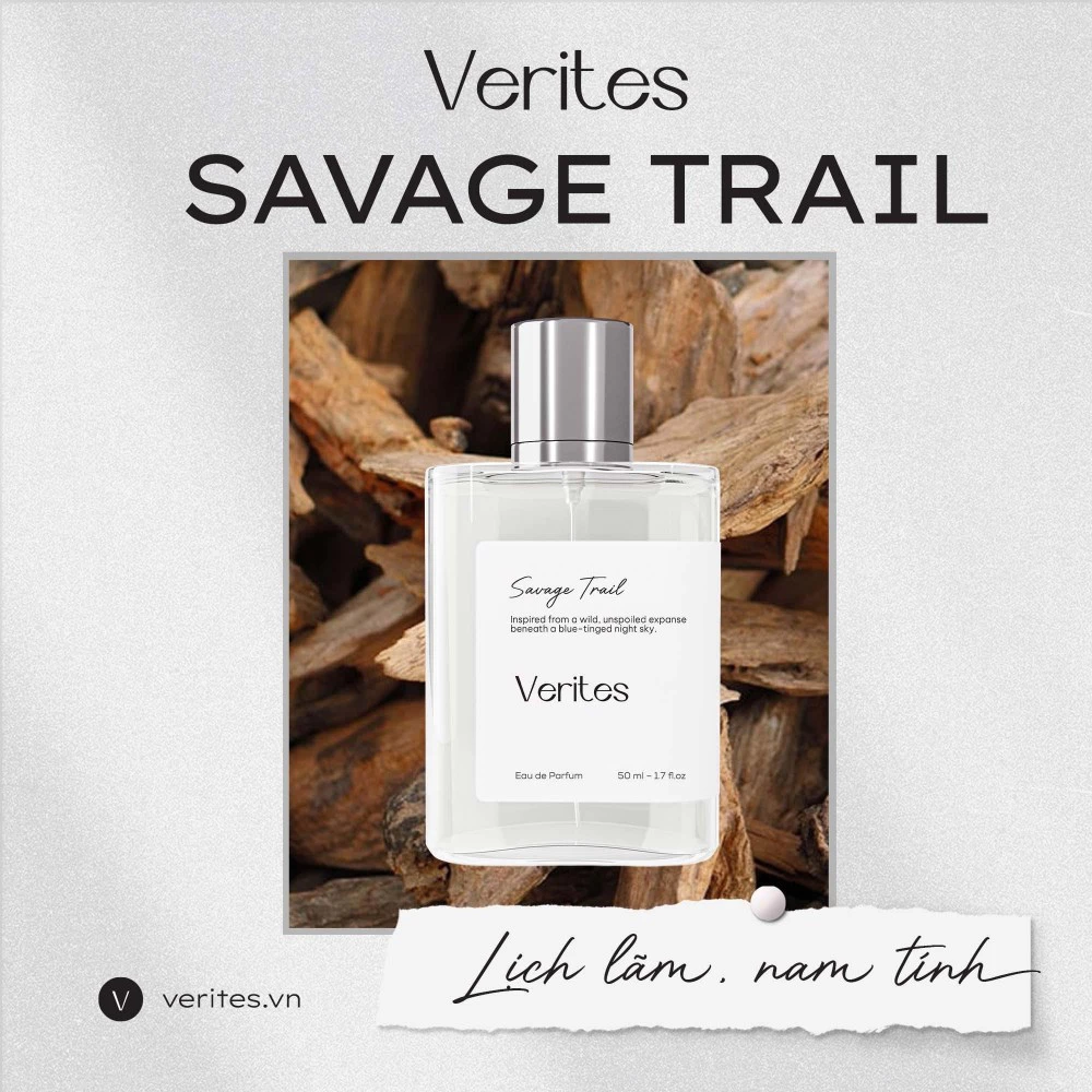 Nước hoa nam Verites Savage Trail 50ml