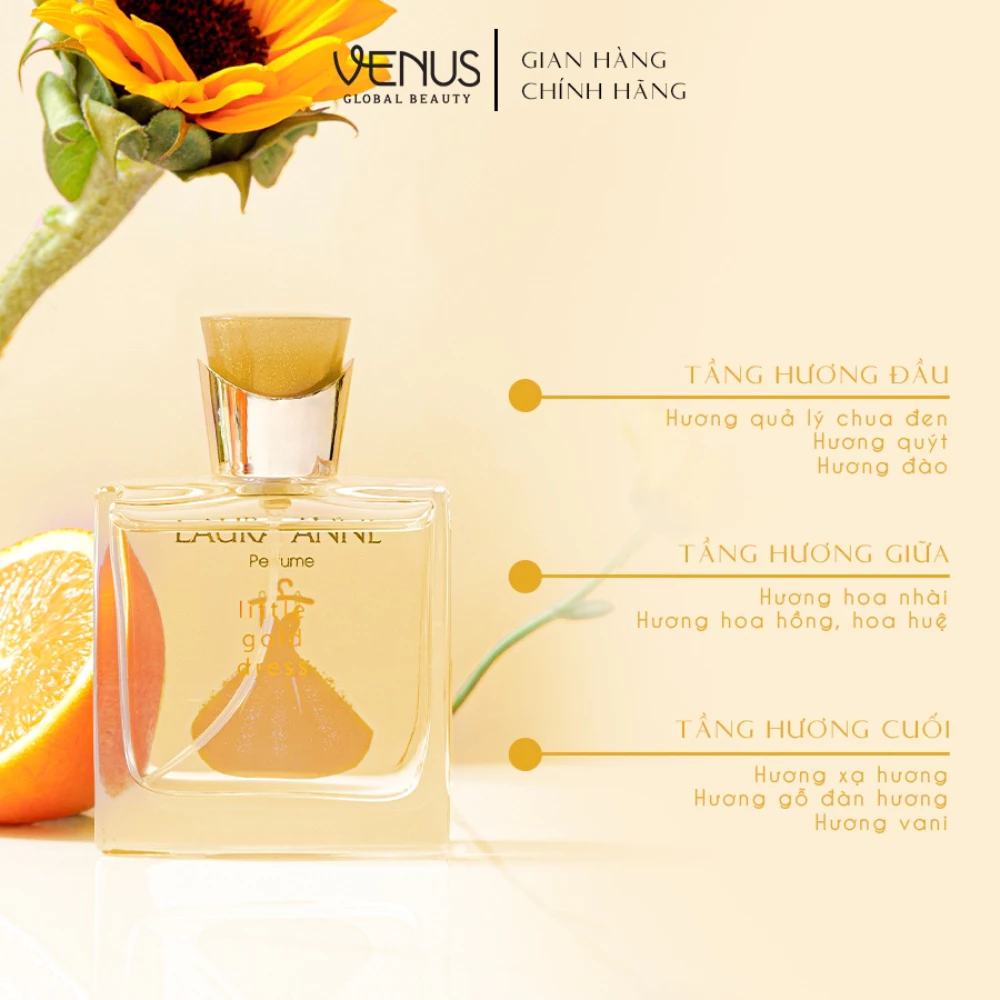 Nước hoa nữ Gennie Little Red /Gold /Black Dress 50ml