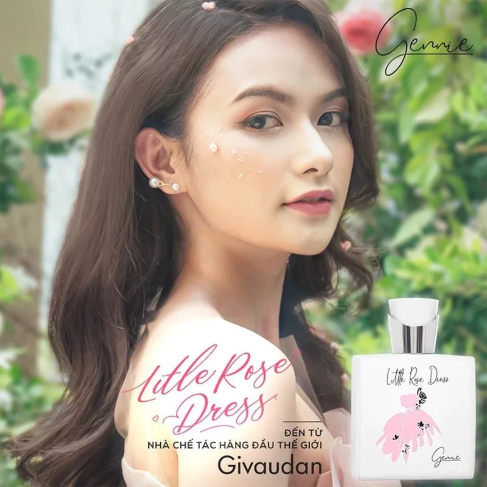 Nước hoa nữ Gennie Little Rose Dress bản giới hạn 10ml /50ml