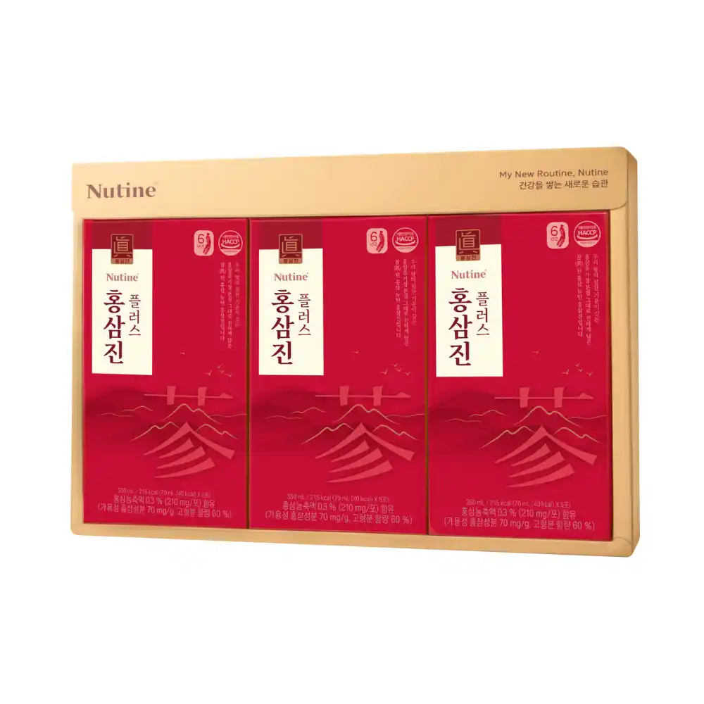 Nước hồng sâm Hongsamjin Plus (3 hộp nhỏ x 5 gói x 70ml)