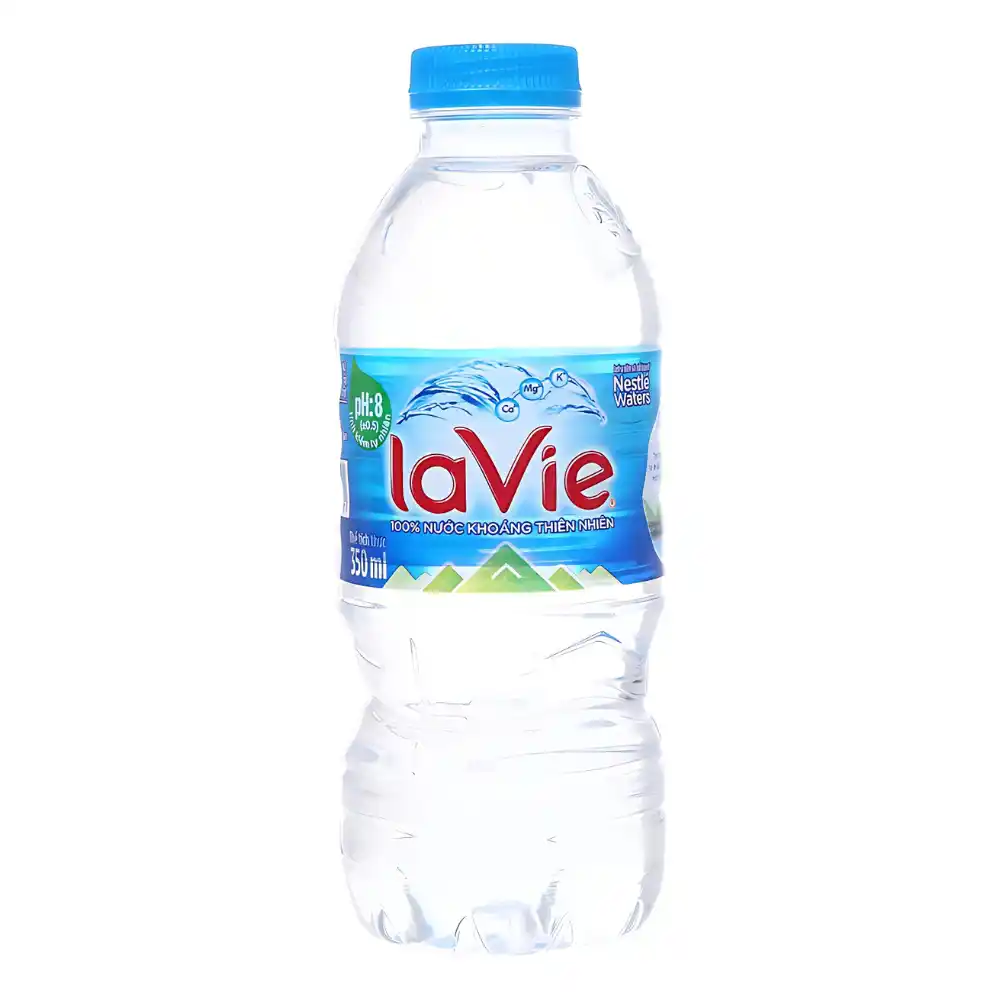 Nước khoáng thiên nhiên Lavie chai 350ml/500ml/1.5L