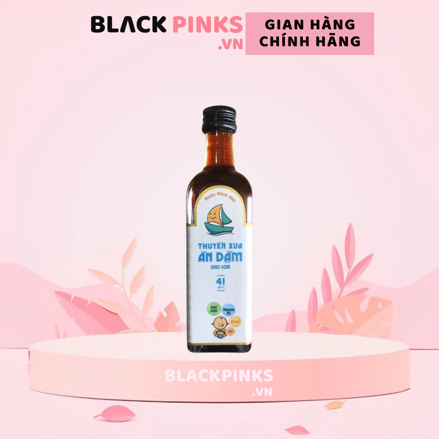 Nước mắm ăn dặm Thuyền Xưa 65ml/250ml dành cho bé từ 1 tuổi