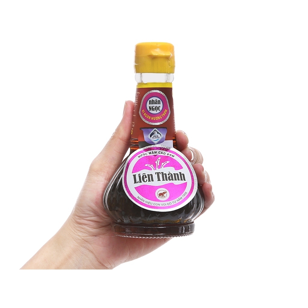 Nước mắm cao đạm Liên Thành nhãn ngọc 40 độ đạm chai 150ml/600ml