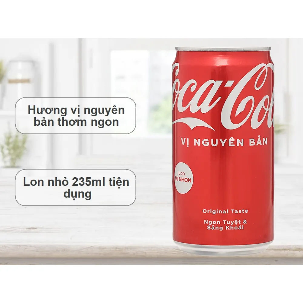 Nước ngọt Coca Cola 235ml