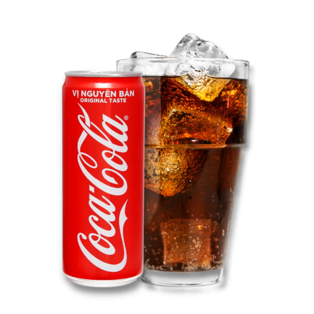 Lốc 6 lon nước ngọt Coca Cola 320ml