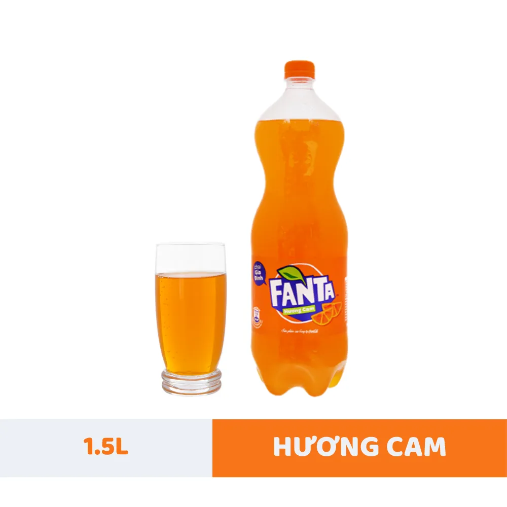 Nước ngọt Fanta cam 1.5L