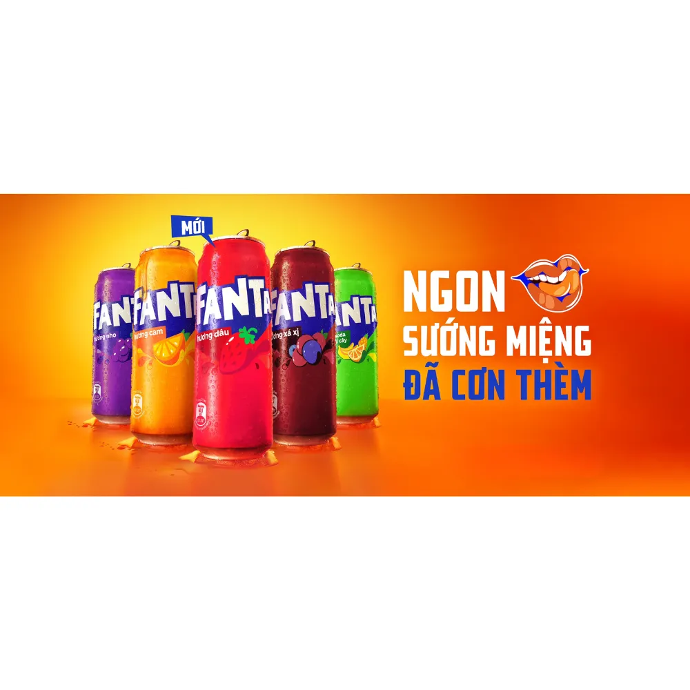 Nước ngọt Fanta cam 320ml