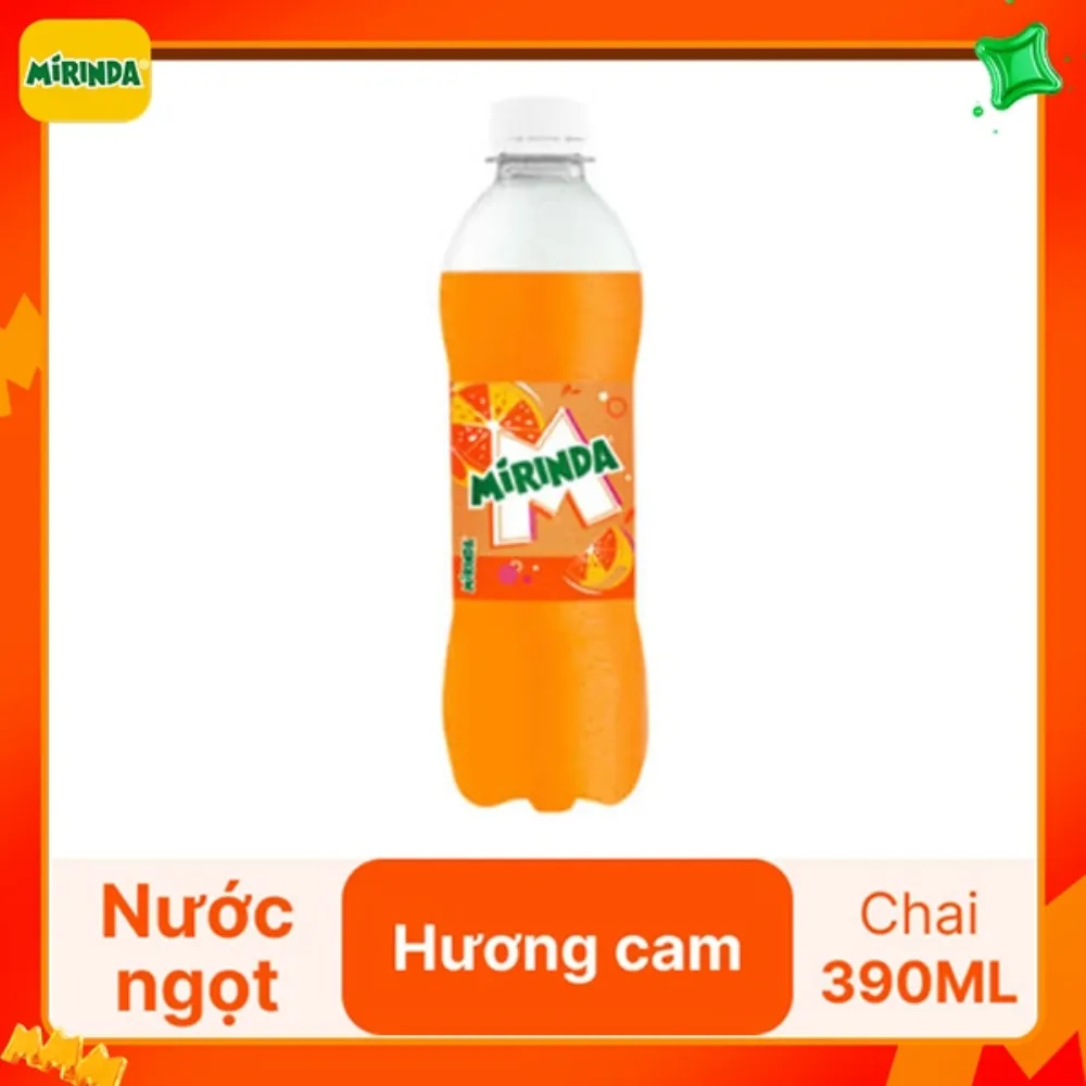 Nước ngọt Mirinda cam 390ml