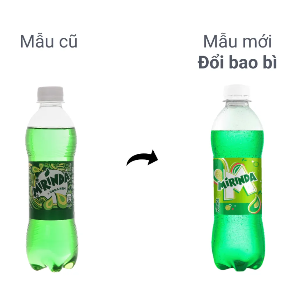 Nước ngọt Mirinda soda kem 390ml