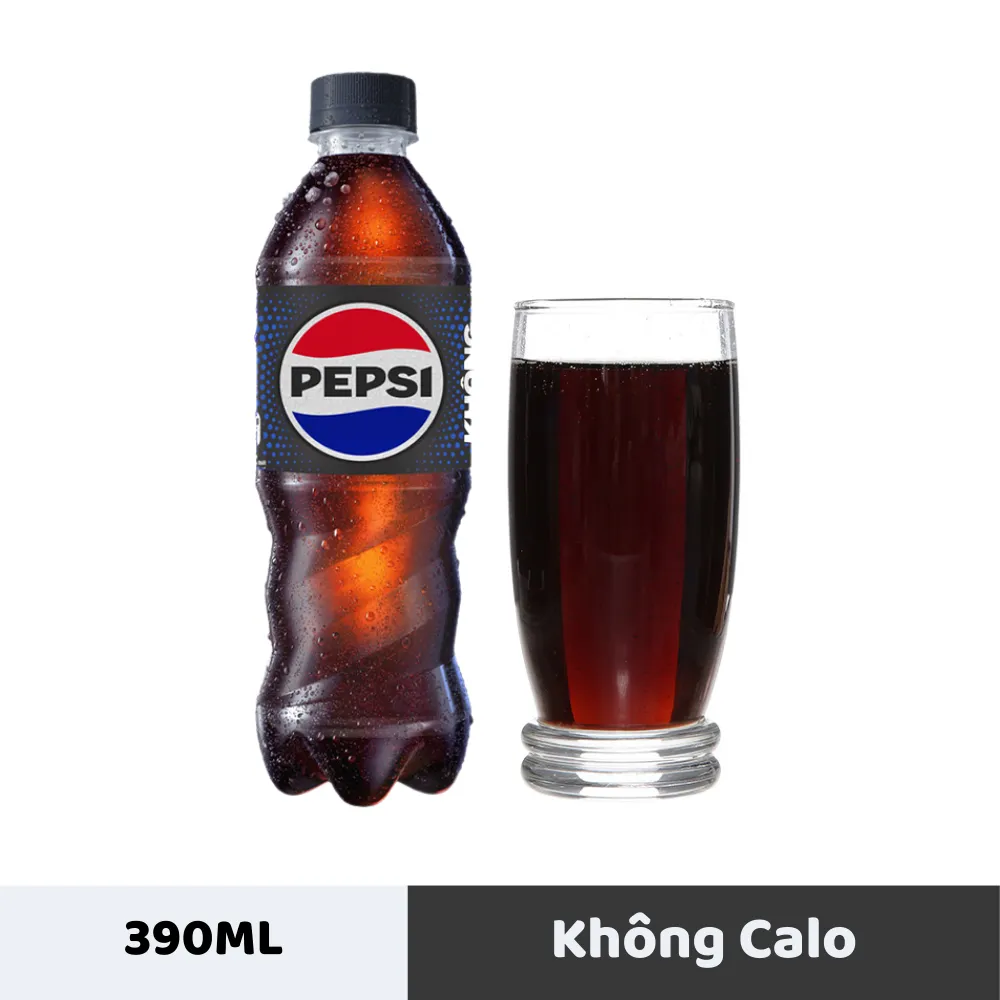 Nước ngọt Pepsi không calo 390ml