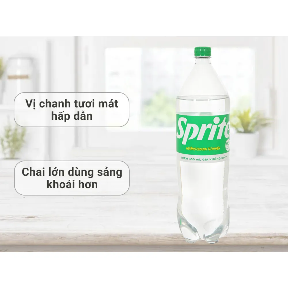 Nước ngọt Sprite chanh 1.85L
