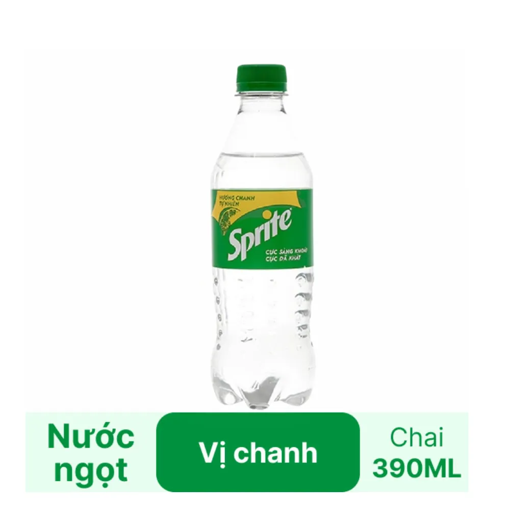Nước ngọt Sprite chanh 390ml