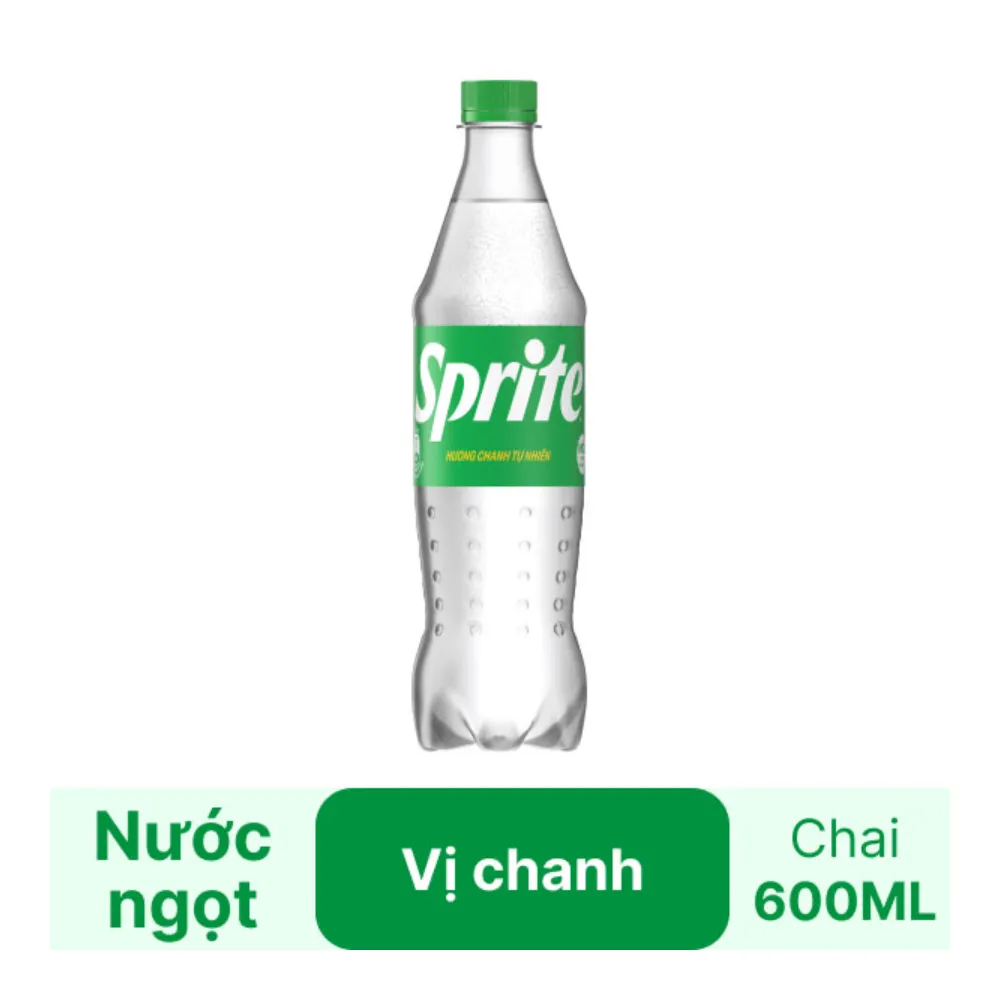 Nước ngọt Sprite chanh 600ml