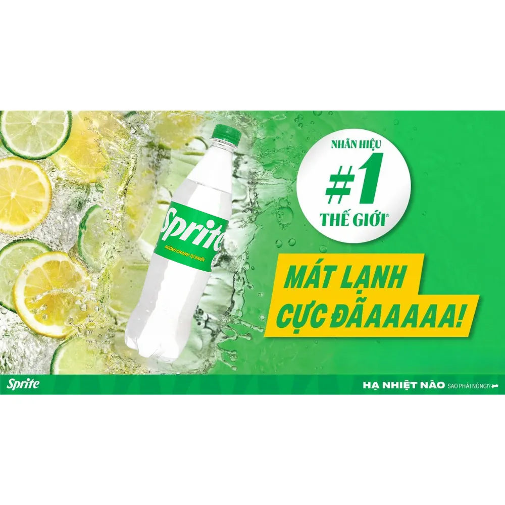 Nước ngọt Sprite chanh 600ml