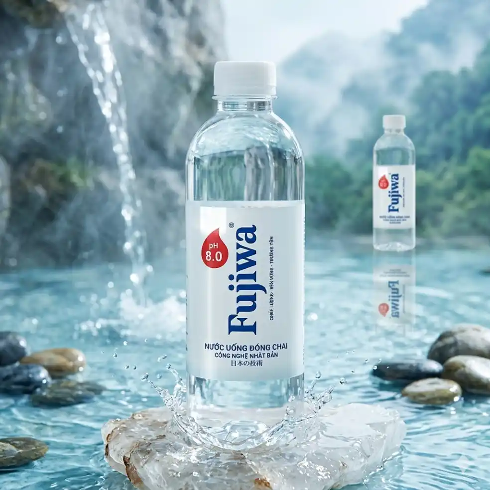 Nước pH8 bổ sung kiềm Fujiwa chai 450ml