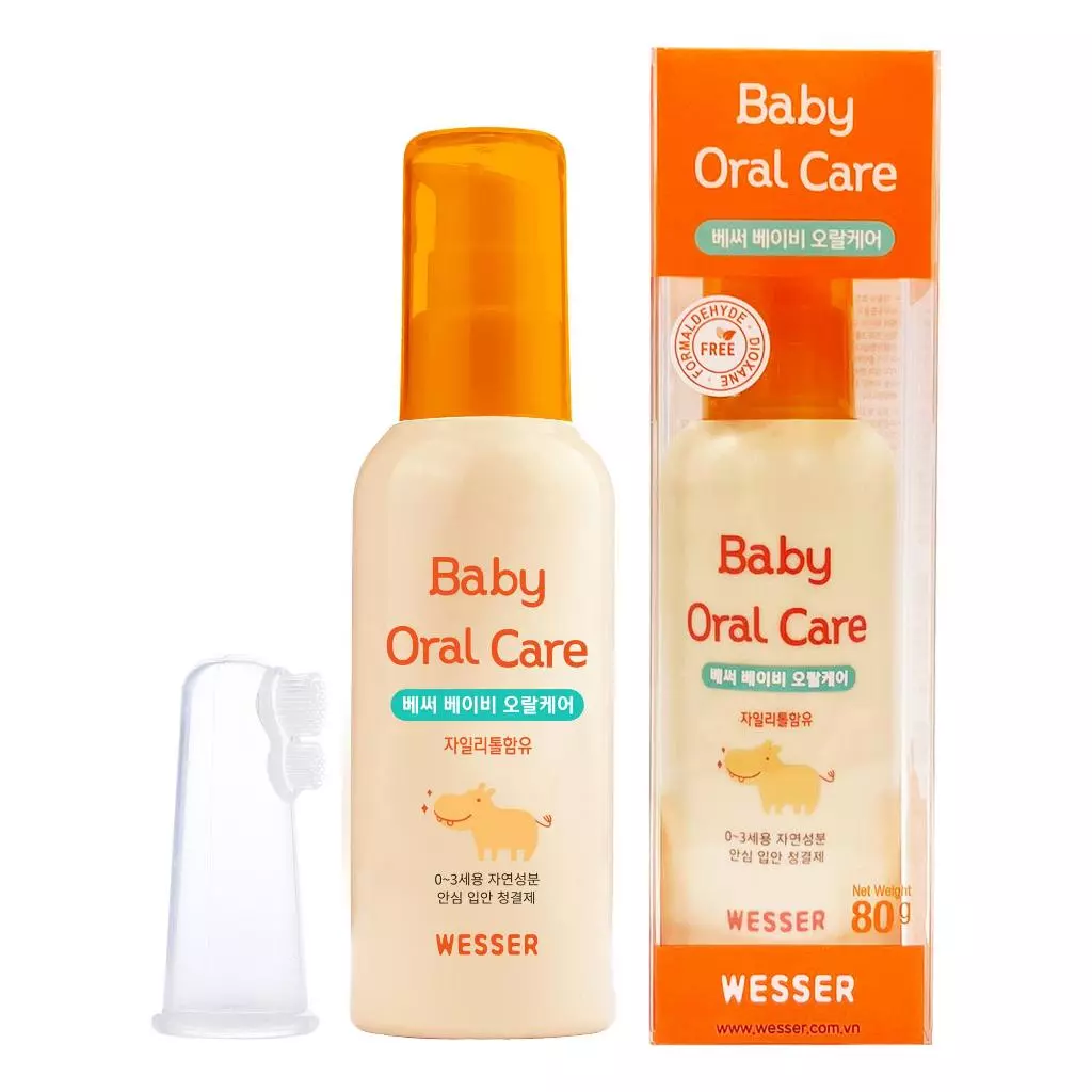 Nước rơ lưỡi Wesser 80g