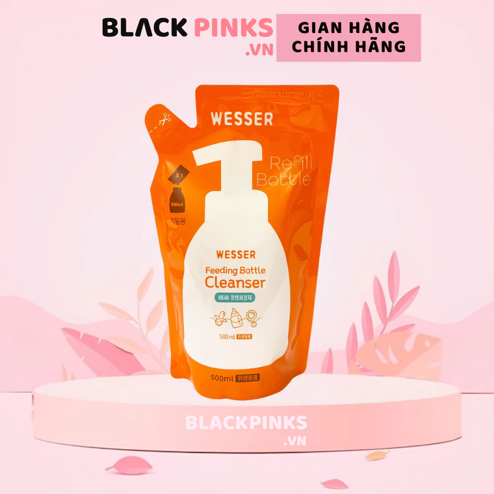Nước rửa bình sữa Wesser 500ml