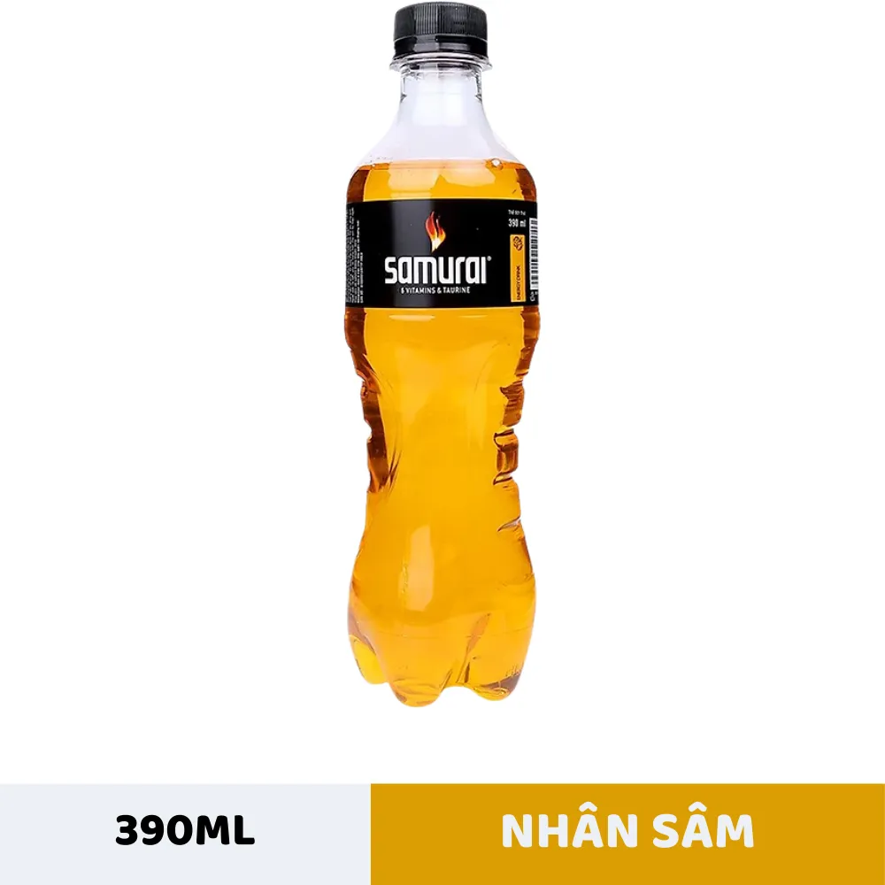 Nước tăng lực Samurai nhân sâm 390ml