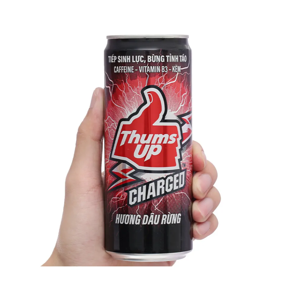 Nước tăng lực Thums Up dâu rừng 320ml